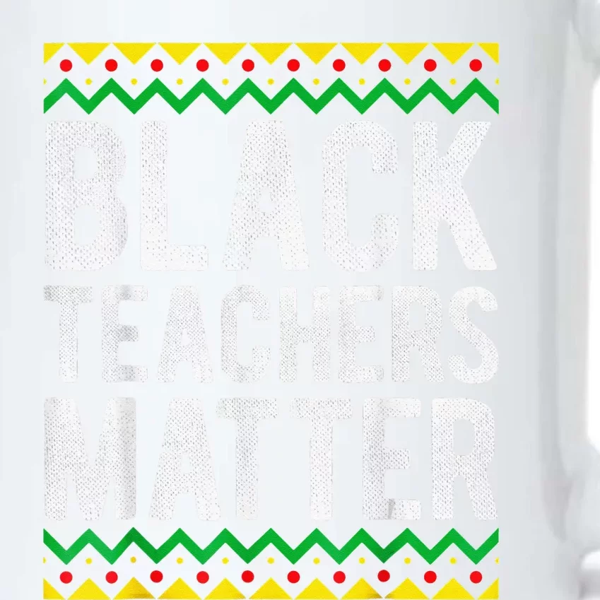 Black Teachers Matter History Month African Pride Educator Black Color Changing Mug