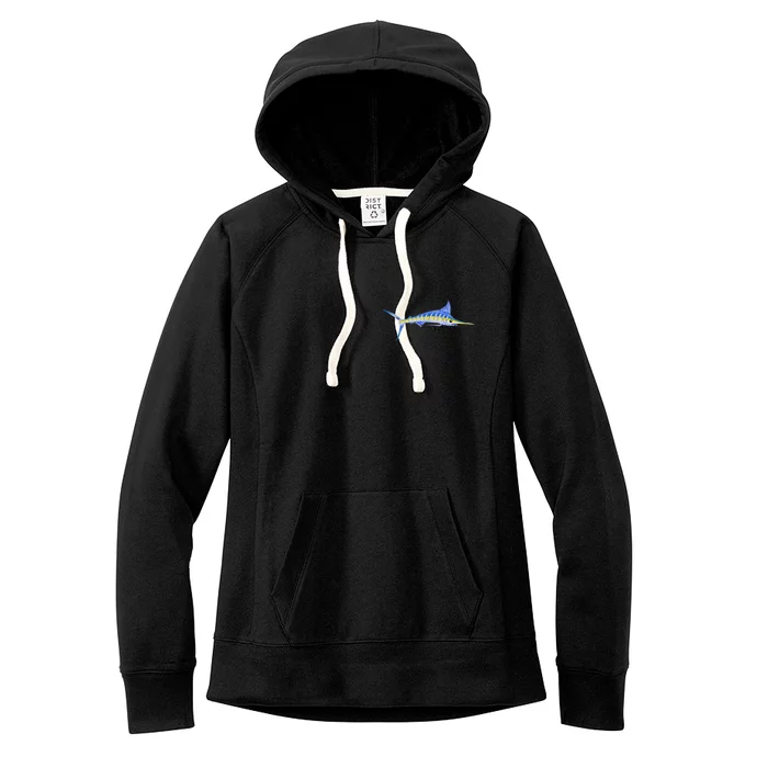 Bevel Tuna Marlin Women's Fleece Hoodie