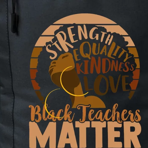 Black Teachers Matter Daily Commute Backpack