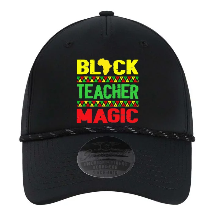 Black Teacher Magic Melanin Pride Juneteenth History Month Performance The Dyno Cap