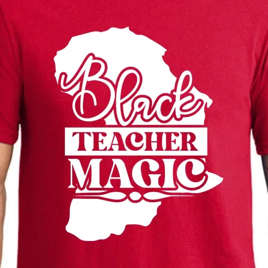 Black Teacher Magic Teacher Black History Month Pajama Set