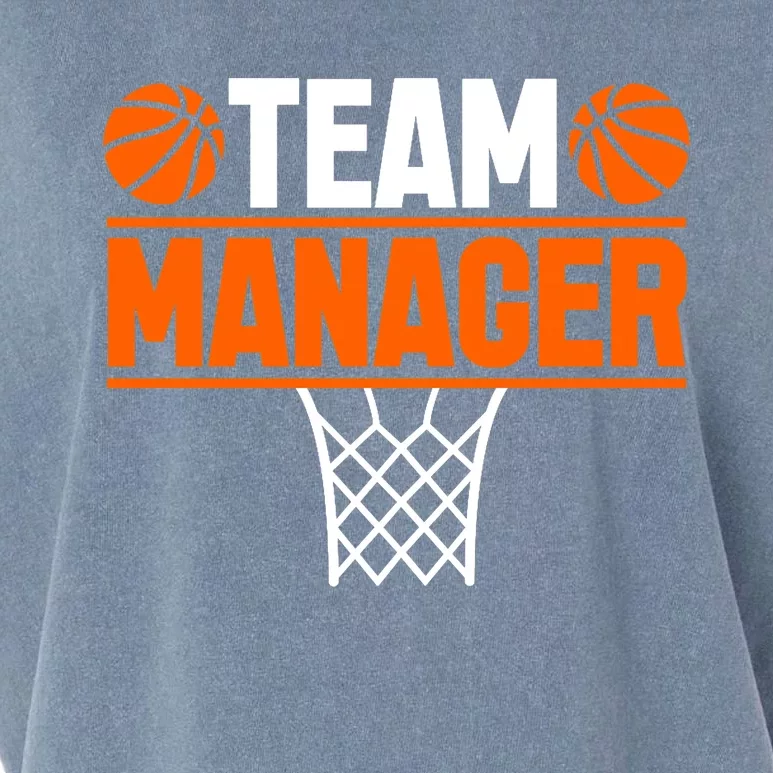 Basketball Team Manager Sports Game Lovers Premium Garment-Dyed Women's Muscle Tee