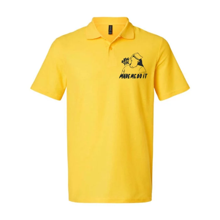 Book Tok Made Me Do It Softstyle Adult Sport Polo