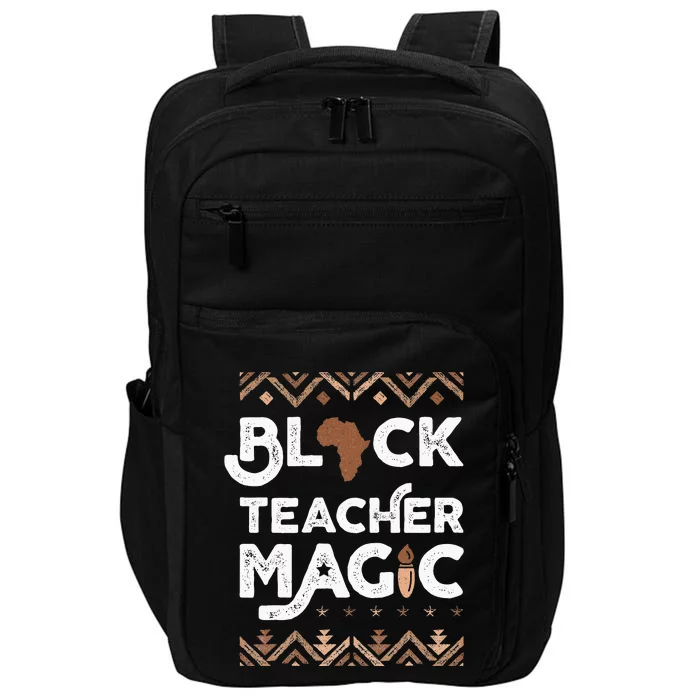 Black Teacher Magic Teacher Black history month Impact Tech Backpack