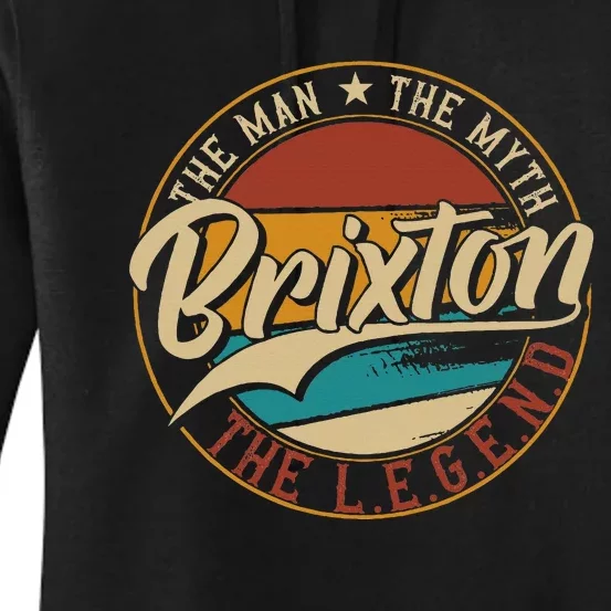 Brixton The Man The Myth The Legend Women's Pullover Hoodie