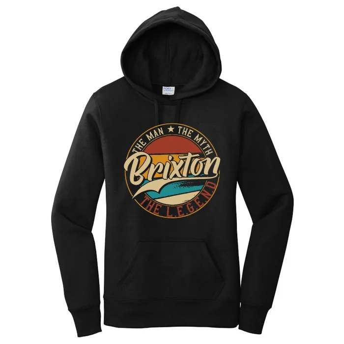 Brixton The Man The Myth The Legend Women's Pullover Hoodie