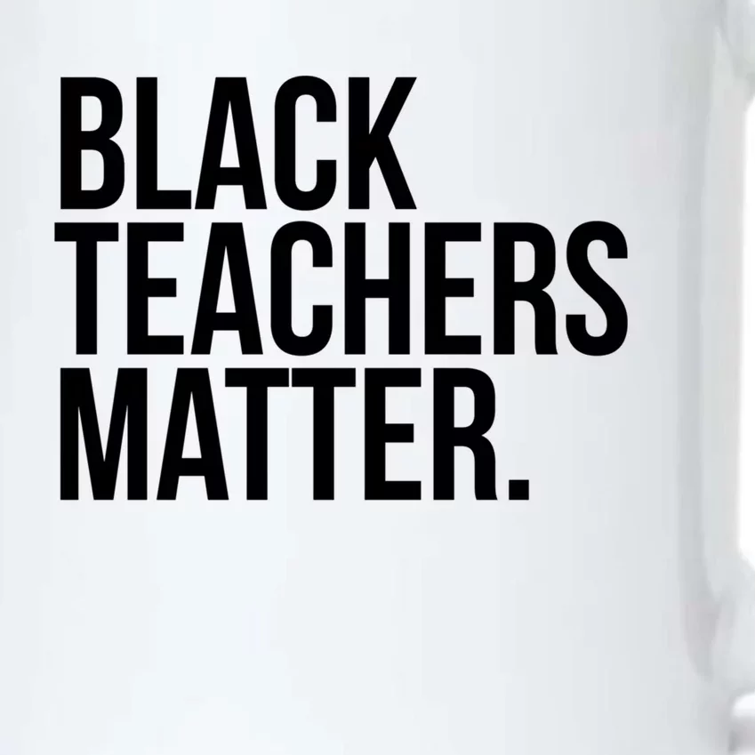 Black Teachers Matter Education Teach History Month Pride Gift Black Color Changing Mug