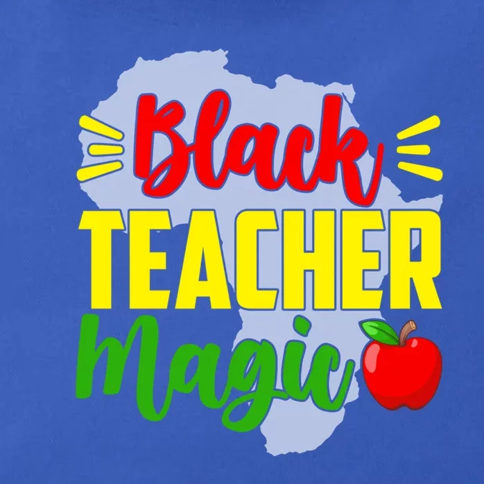 Black Teacher Magic African American Black History Month Great Gift Zip Tote Bag