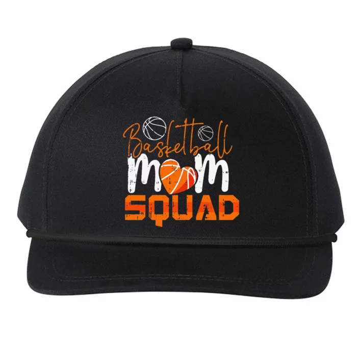 Basketball Team Mom Mothers Day Retro Player Mama Momma Snapback Five-Panel Rope Hat