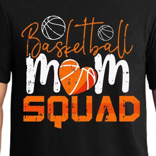 Basketball Team Mom Mothers Day Retro Player Mama Momma Pajama Set