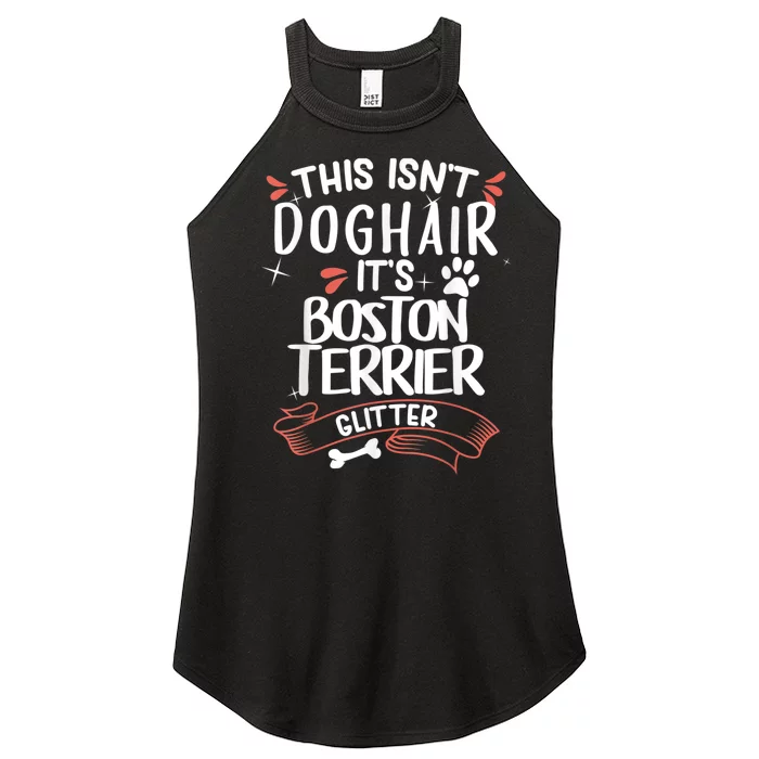 Boston Terrier Men Women Dog Mom Dog Lover Women’s Perfect Tri Rocker Tank