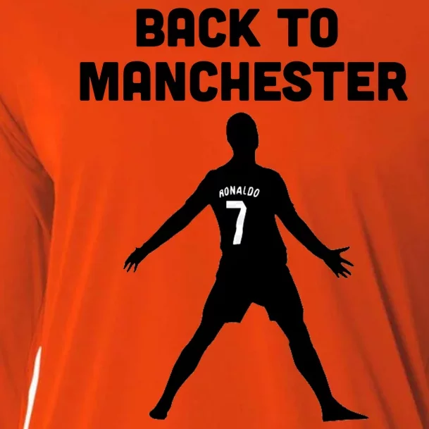 Back To Manchester Ronaldo 7 Cooling Performance Long Sleeve Crew