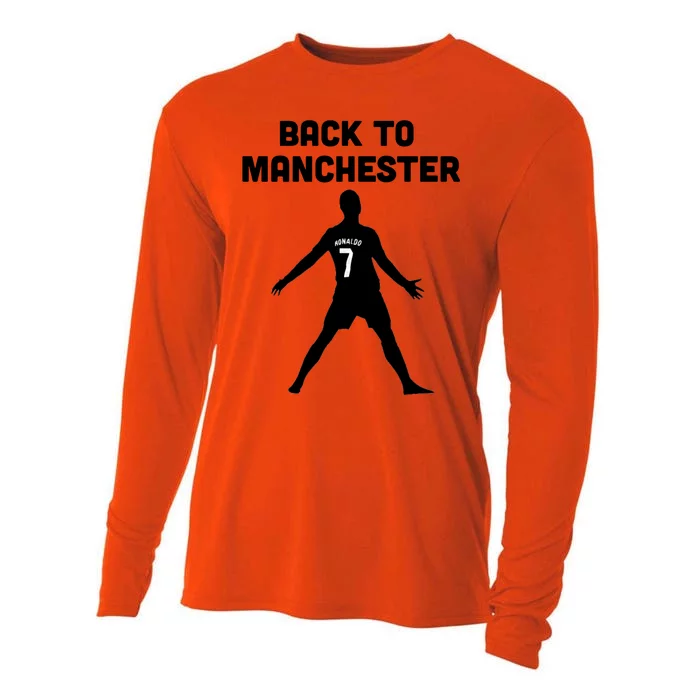 Back To Manchester Ronaldo 7 Cooling Performance Long Sleeve Crew