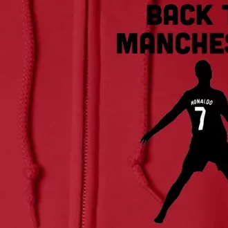 Back To Manchester Ronaldo 7 Full Zip Hoodie