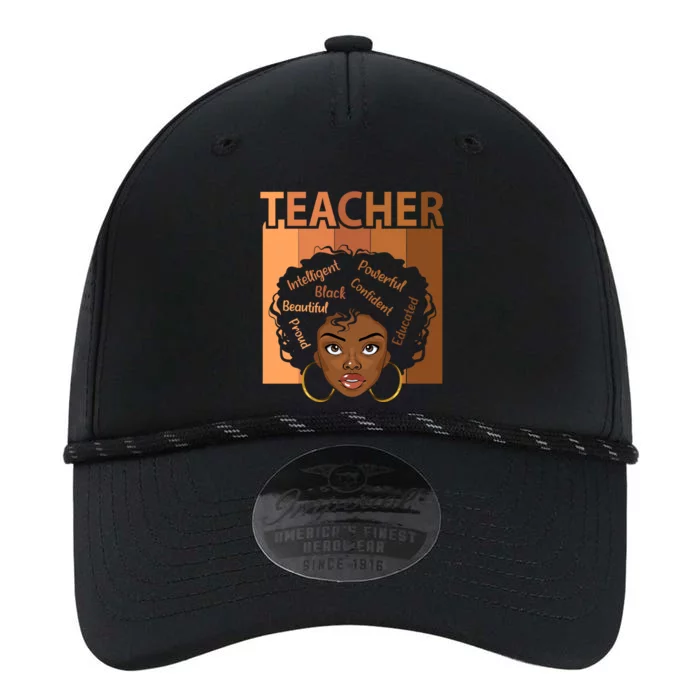 Black Teacher Magic Black History Month Teacher Teaching Cool Gift Performance The Dyno Cap