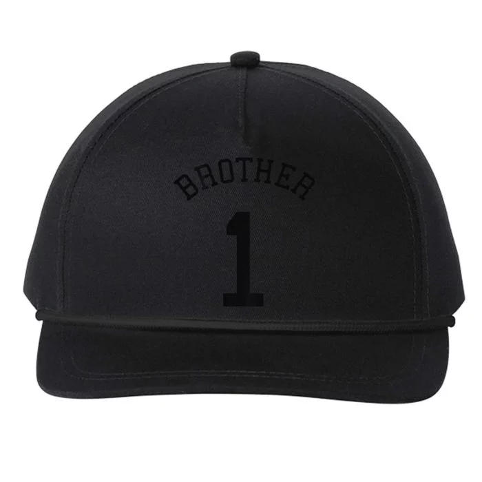 Brother Team No.1 Soccer Handball Basketball Cricket Snapback Five-Panel Rope Hat