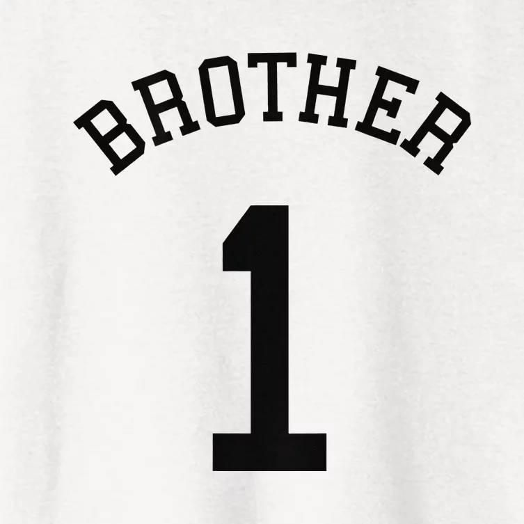 Brother Team No.1 Soccer Handball Basketball Cricket Women's Crop Top Tee