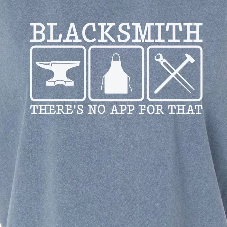 Blacksmith There's No App For That Funny Garment-Dyed Women's Muscle Tee