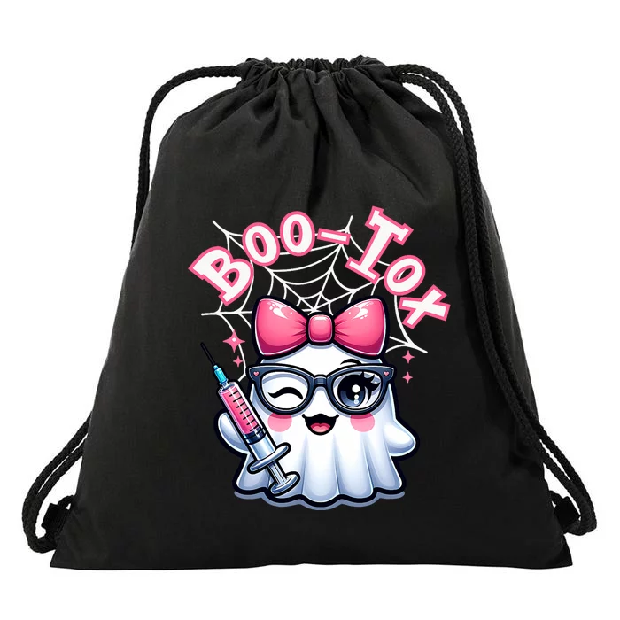 Boo Tox Nurse Injector Halloween Filler Botox Dysport Drawstring Bag