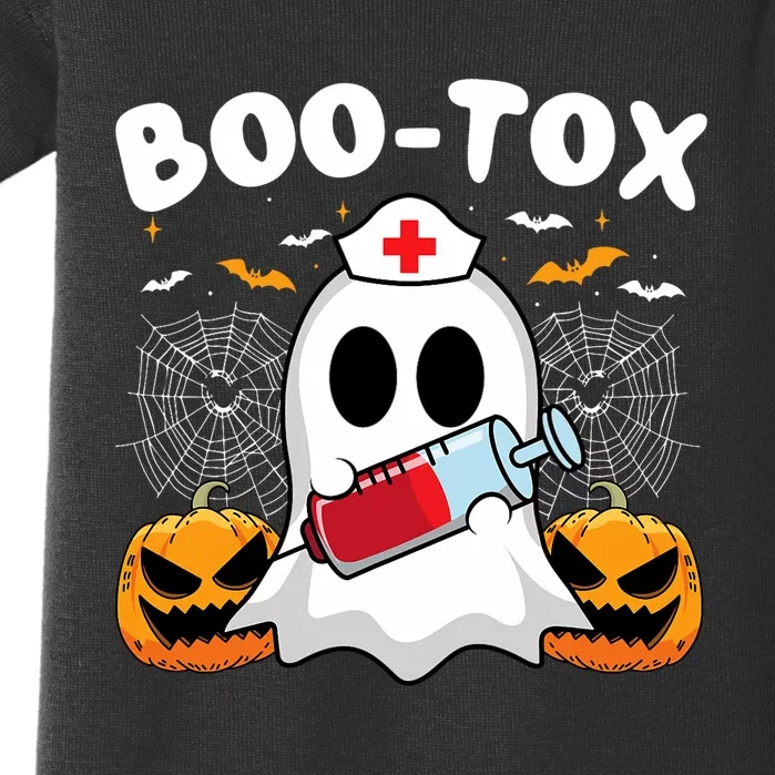 Boo Tox Nurse Injector Halloween Filler Botox Dysport Outfit Baby Bodysuit