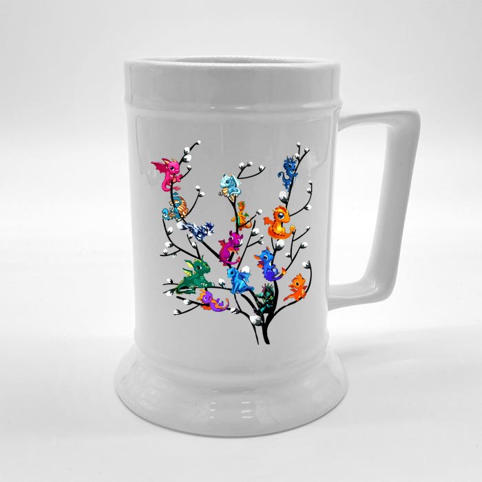 Butterflies Tree Nature Butterfly Lover Lepidopterist Front & Back Beer Stein