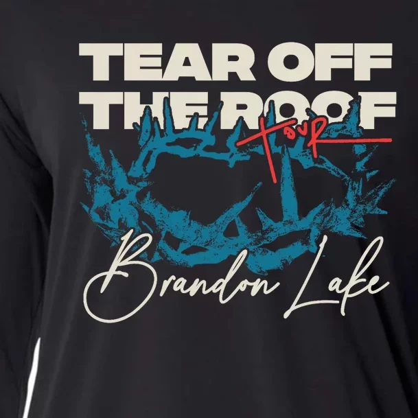 Brandon Tear Off The Roof Merch Lake Totr Cooling Performance Long Sleeve Crew