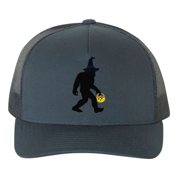 Bigfoot Trick Or Treat Halloween Costume Yupoong Adult 5-Panel Trucker Hat