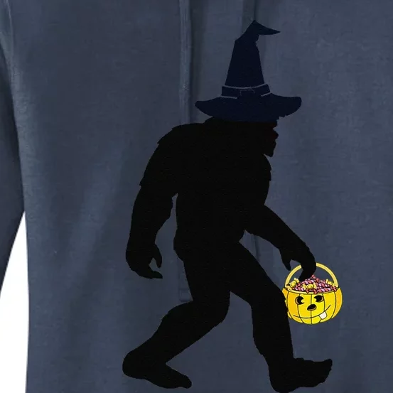 Bigfoot Trick Or Treat Halloween Costume Women's Pullover Hoodie