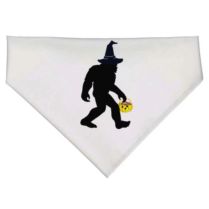 Bigfoot Trick Or Treat Halloween Costume USA-Made Doggie Bandana