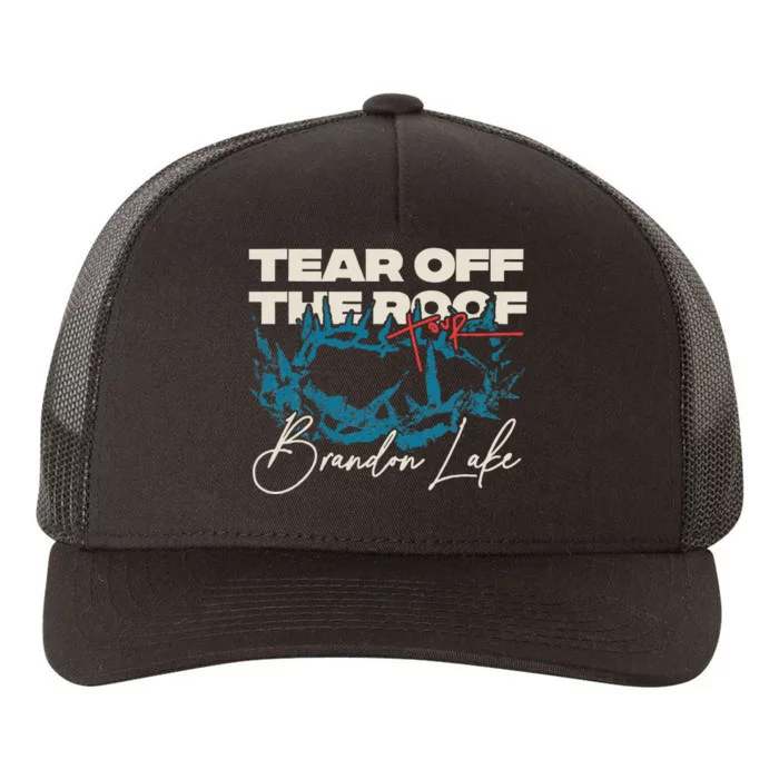 Brandon Tear Off The Roof Merch Lake Totr Yupoong Adult 5-Panel Trucker Hat