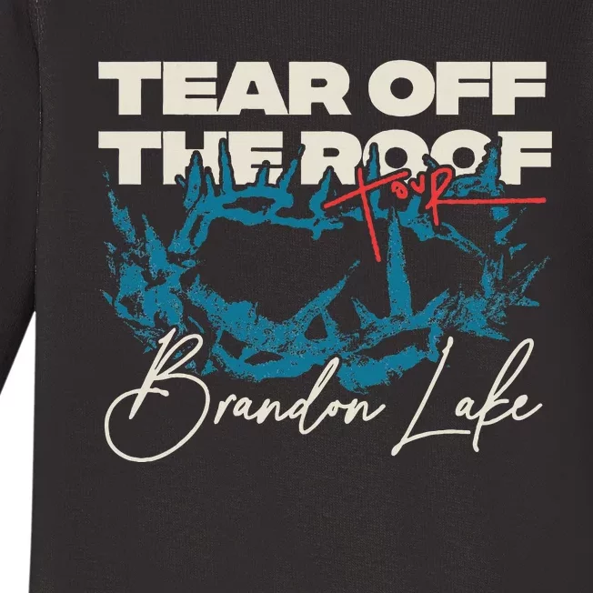 Brandon Tear Off The Roof Merch Lake Totr Baby Long Sleeve Bodysuit