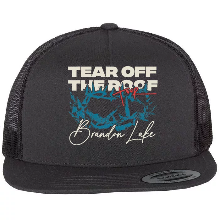 Brandon Tear Off The Roof Merch Lake Totr Flat Bill Trucker Hat