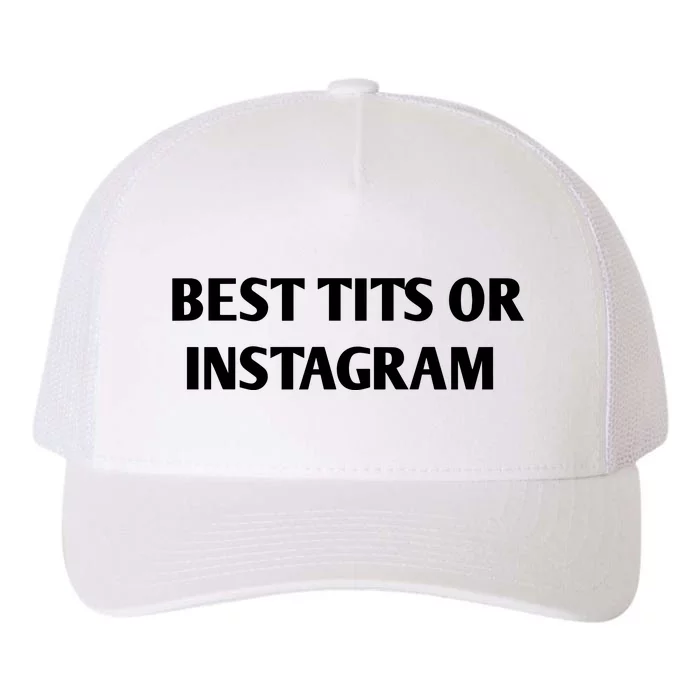 Best Tits On Instagram Yupoong Adult 5-Panel Trucker Hat