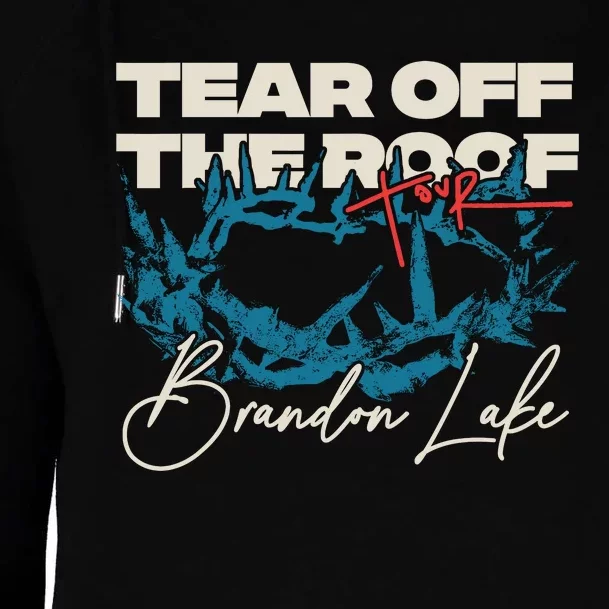 Brandon Tear Off The Roof Merch Lake Totr Womens Funnel Neck Pullover Hood