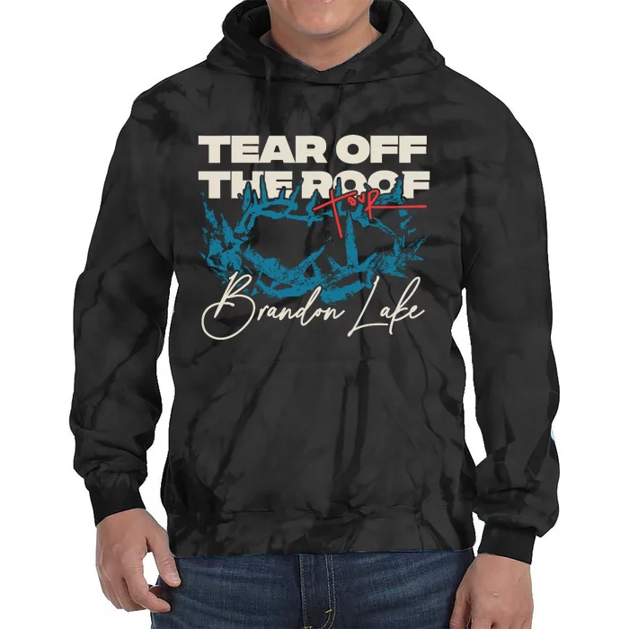 Brandon Tear Off The Roof Merch Lake Totr Tie Dye Hoodie