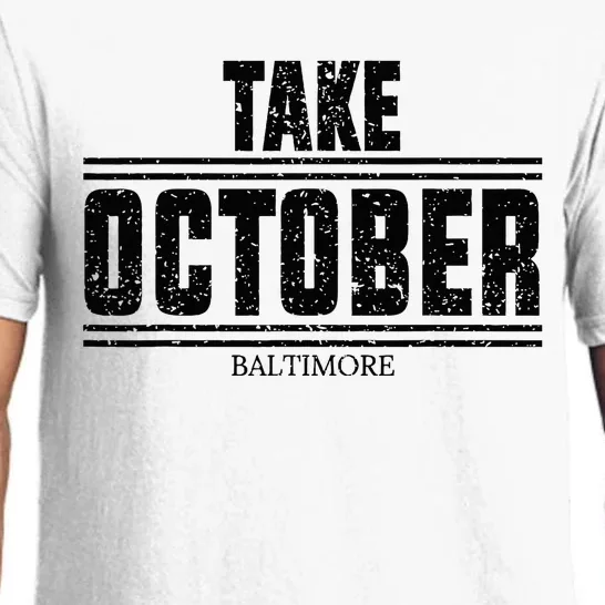 Baltimore Take October Pajama Set