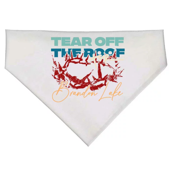 Brandon Tear Off The Roof Merch Lake Totf USA-Made Doggie Bandana