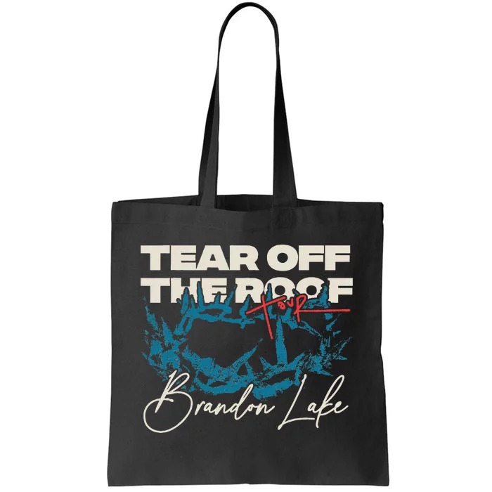 Brandon Tear Off The Roof Merch Lake Totr Tote Bag