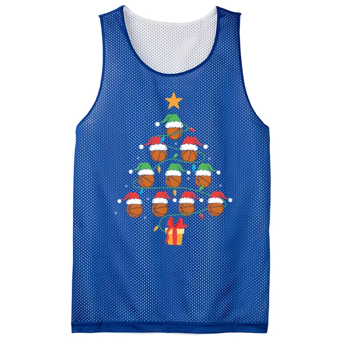 Basketball Tree Ornat Ugly Christmas Basketball Player Gift Mesh Reversible Basketball Jersey Tank