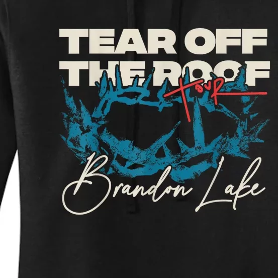 Brandon Tear Off The Roof Merch Lake Totr Women's Pullover Hoodie