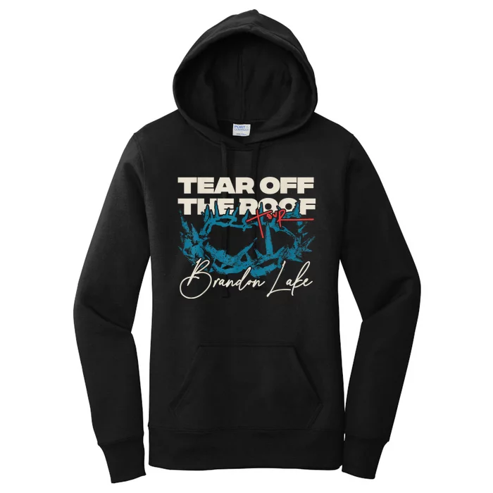 Brandon Tear Off The Roof Merch Lake Totr Women's Pullover Hoodie