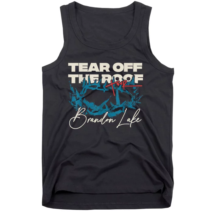 Brandon Tear Off The Roof Merch Lake Totr Tank Top