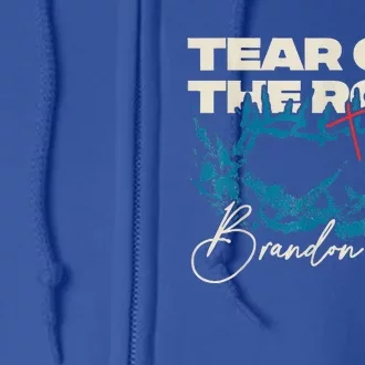 Brandon Tear Off The Roof Merch Lake Totf Full Zip Hoodie