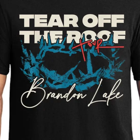 Brandon Tear Off The Roof Merch Lake Totf Pajama Set