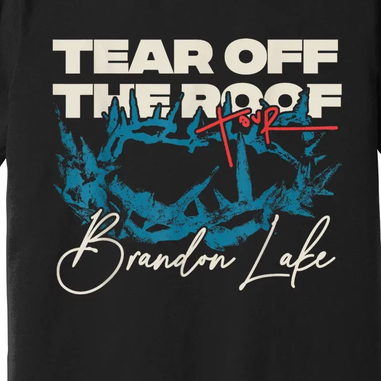 Brandon Tear Off The Roof Merch Lake Totf Premium T-Shirt