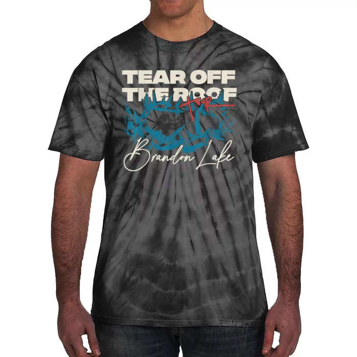 Brandon Tear Off The Roof Merch Lake Totf Tie-Dye T-Shirt