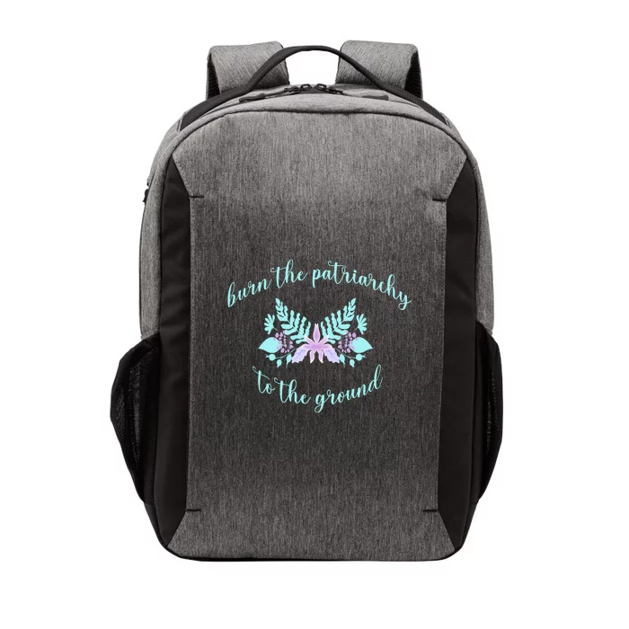 Burn The Patriarchy To The Round Vector Backpack