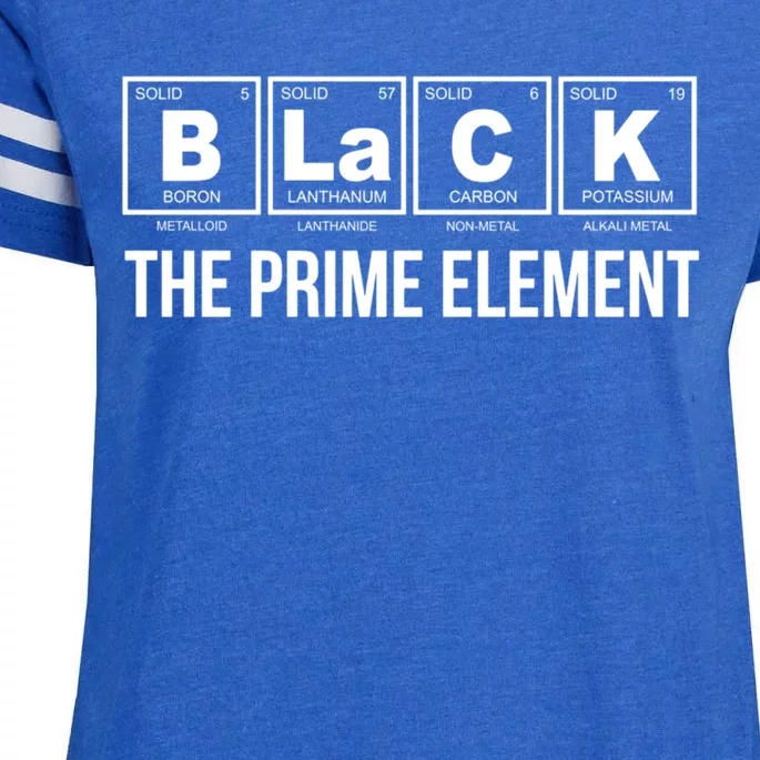 Black The Prime Elet Bgiftlagiftcgiftk Periodic Table Elets Gift Enza Ladies Jersey Football T-Shirt