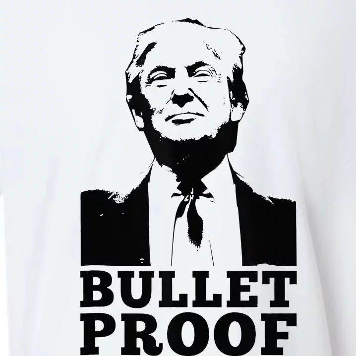 Bulletproof Trump President Bulletproof Trump Sueded Cloud Jersey T-Shirt