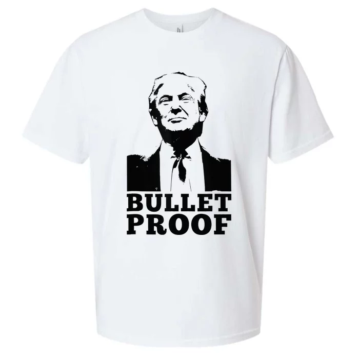 Bulletproof Trump President Bulletproof Trump Sueded Cloud Jersey T-Shirt